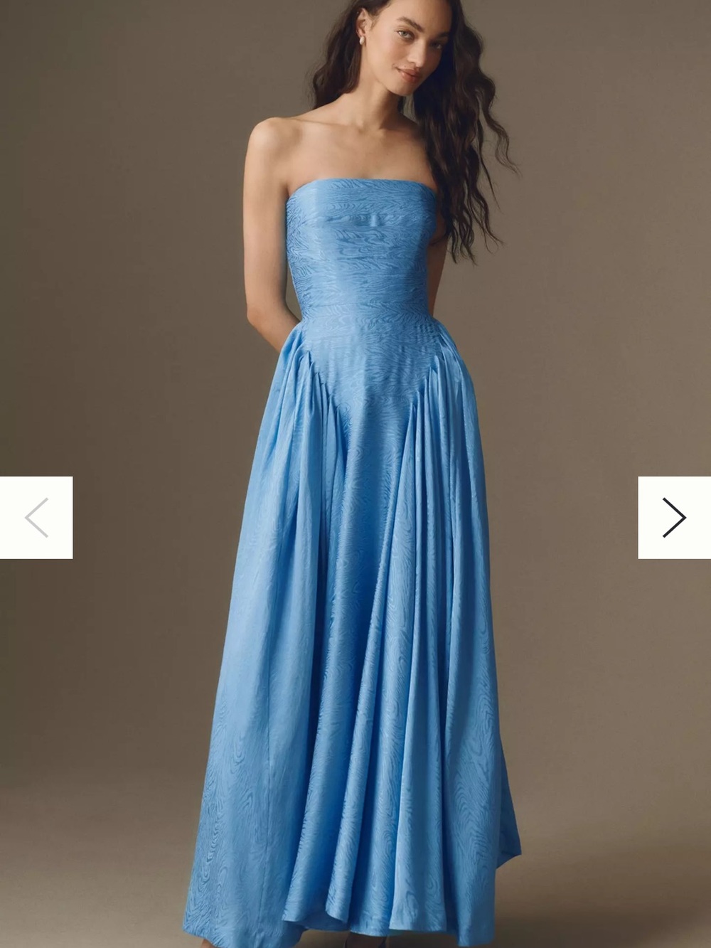 Hutch Sianna Gown blue size 2 NWT